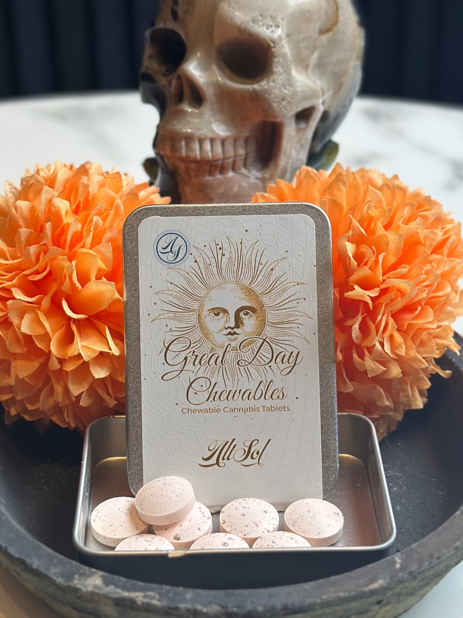 Great Day | Watermelon Chewable THC Tablets | 400mg | 10pk | (Doctor-Certified ONLY)