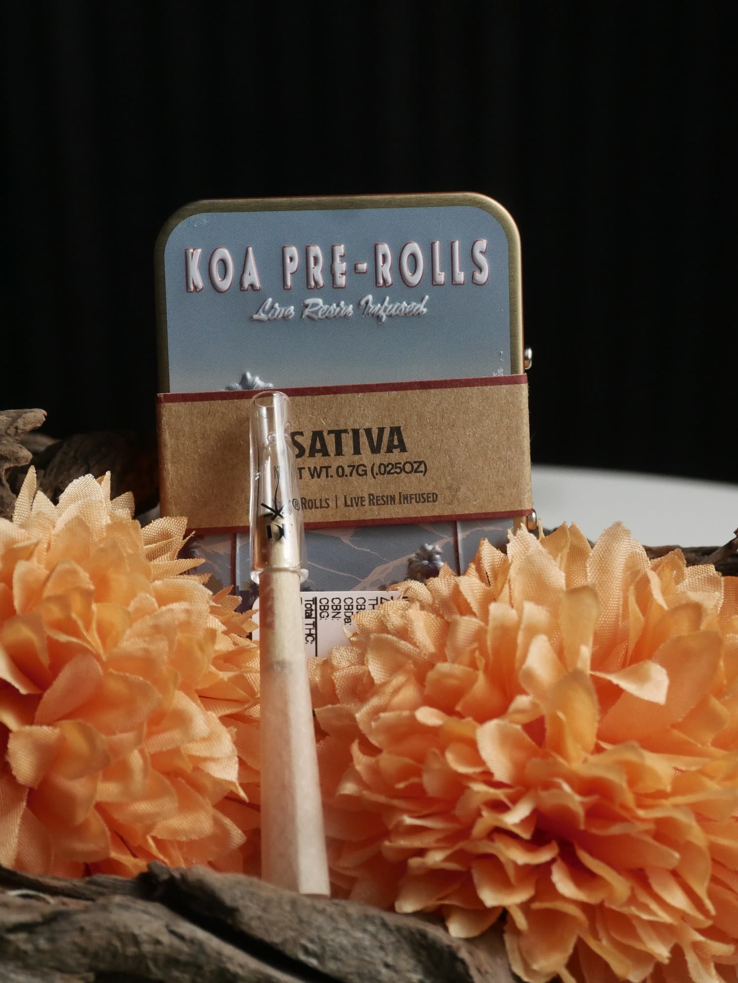KOA Sativa Live Resin Infused 0.35g Pre Roll 2pk