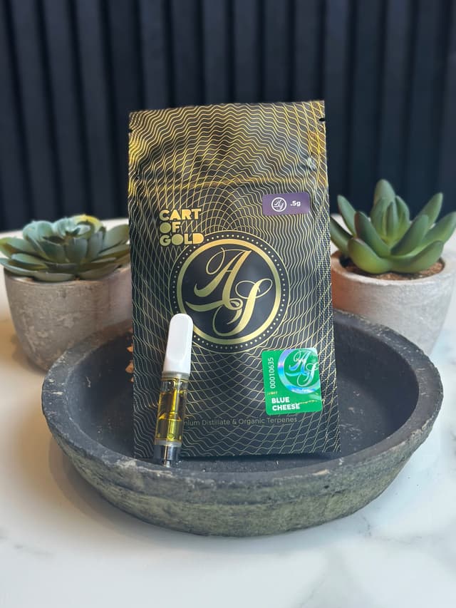 Blue Cheese Distillate Vape Cartridge 0.5g